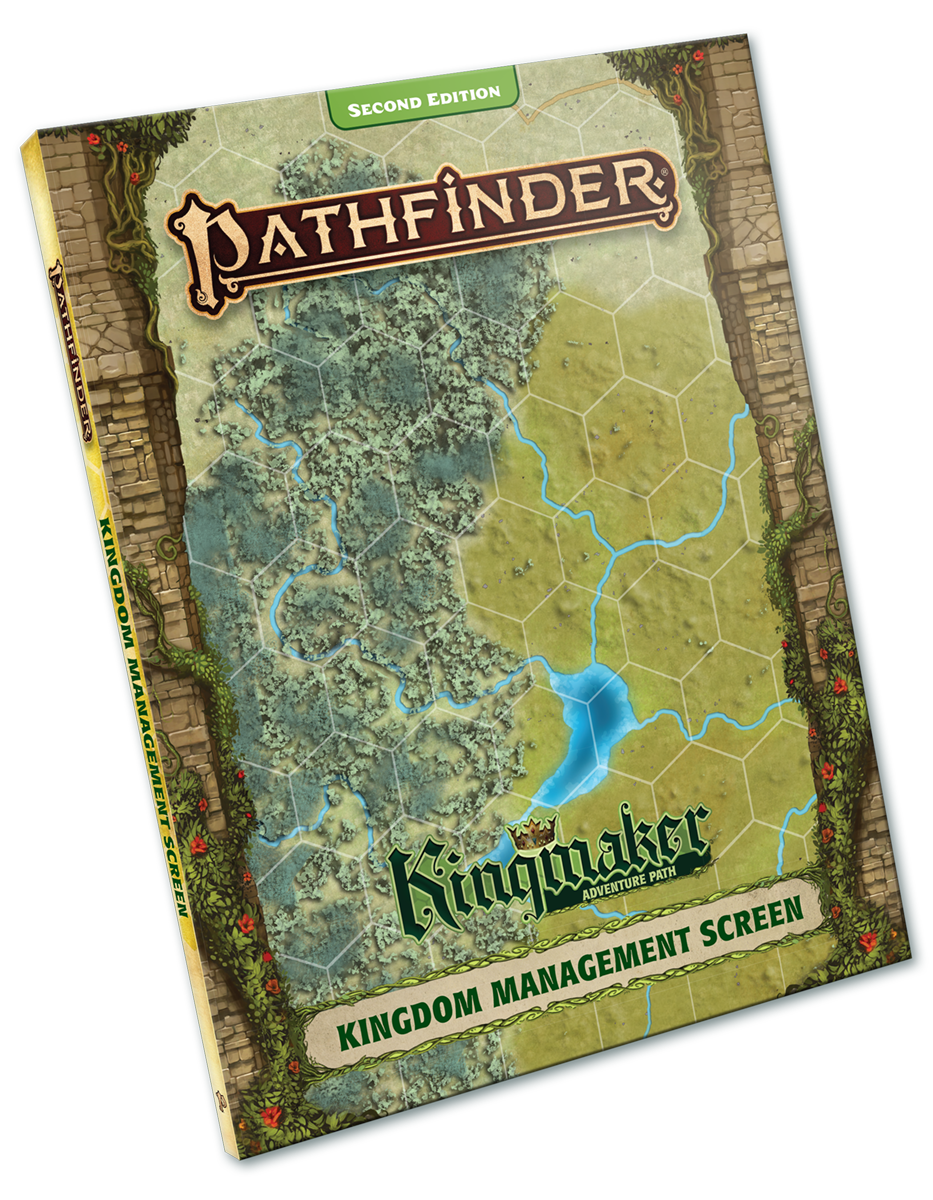 Pathfinder 2nd Edition - Kingmaker Kingdom Management Screen