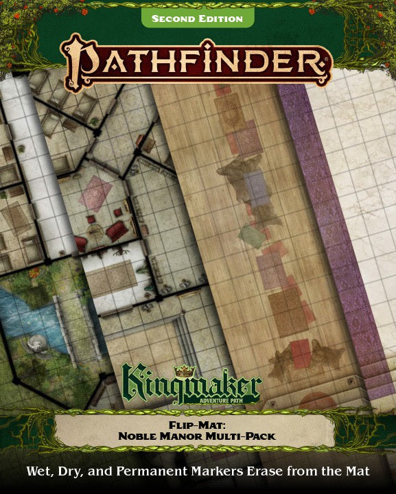 Pathfinder Second Edition FlipMat Kingmaker Adventure Path Noble Manor