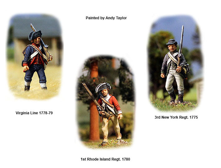 Perry Miniatures Awi Continental Infantry 1776-1783