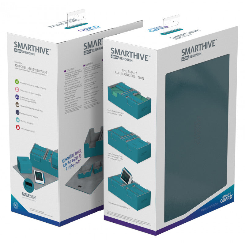 Ultimate Guard Smarthive 400+ XenoSkin Petrol Blue Deck Box