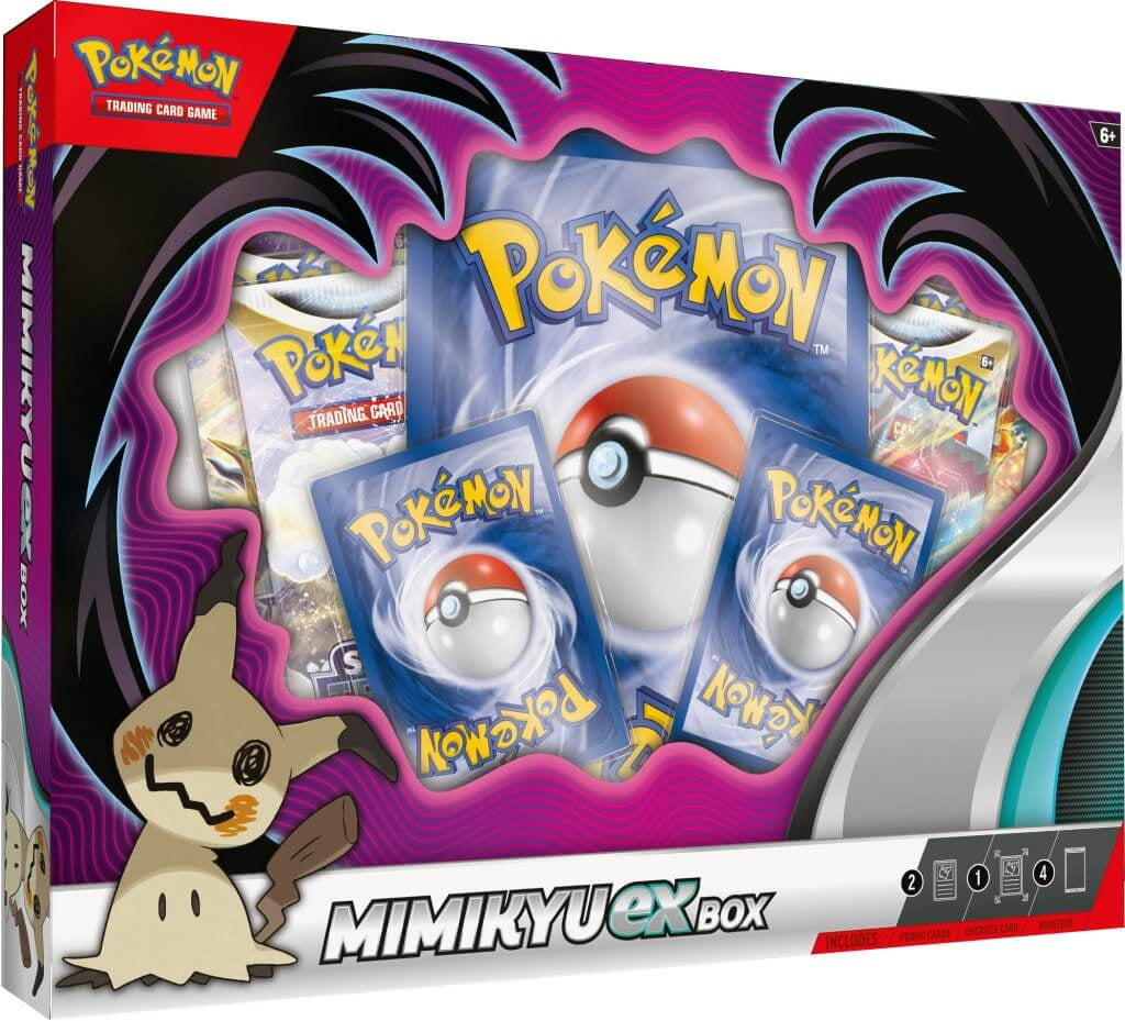 Pokemon TCG Mimikyu EX Box