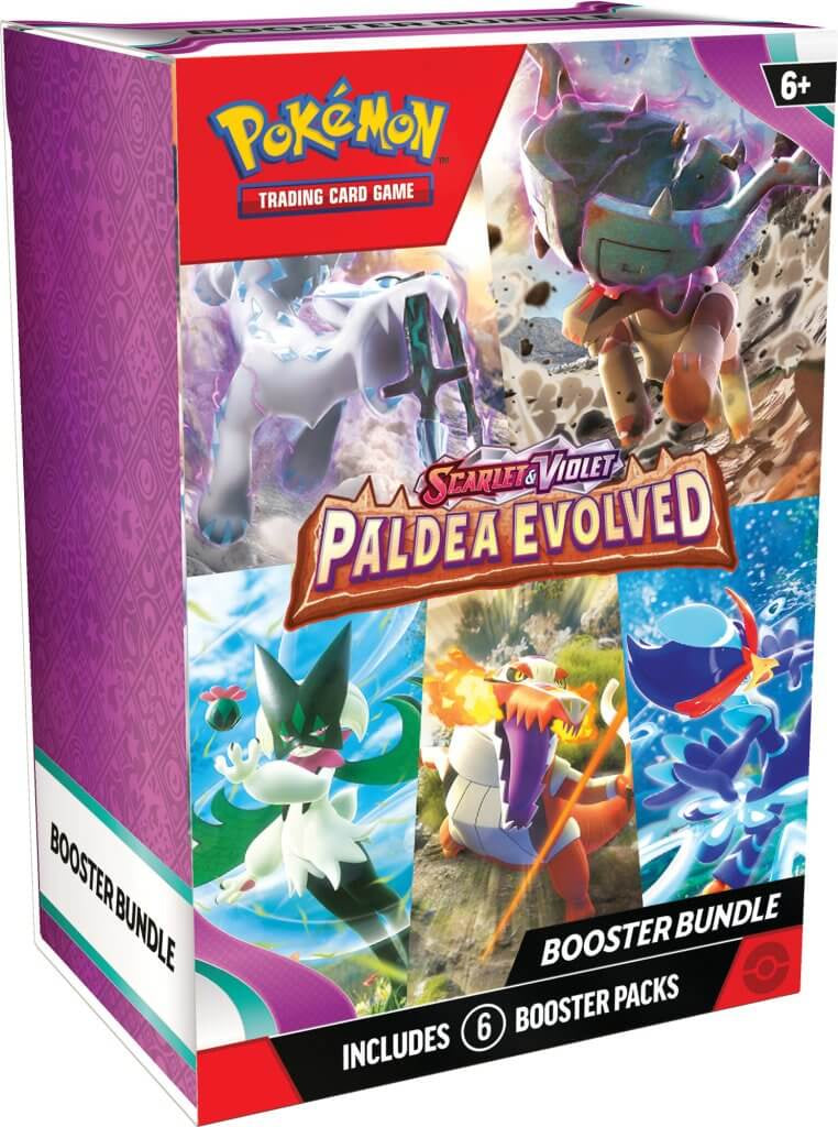 Pokemon TCG: Scarlet &amp; Violet - Paldea Evolved Booster Bundle