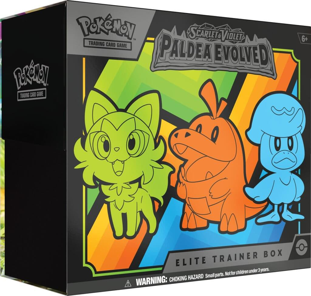 Pokemon TCG: Scarlet &amp; Violet - Paldea Evolved Elite Trainer Box
