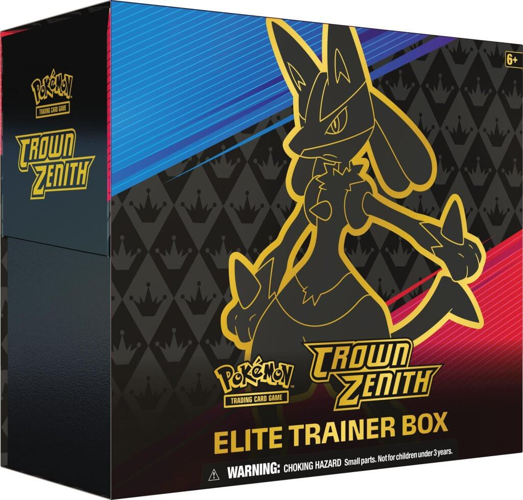 Pokemon TCG: Sword &amp; Shield - Crown Zenith - Elite Trainer Box