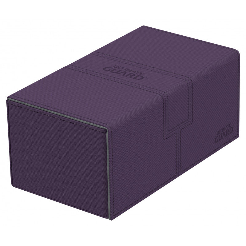 Ultimate Guard Twin Flip N Tray Deck Case 200+ Standard Size Xenoskin Purple