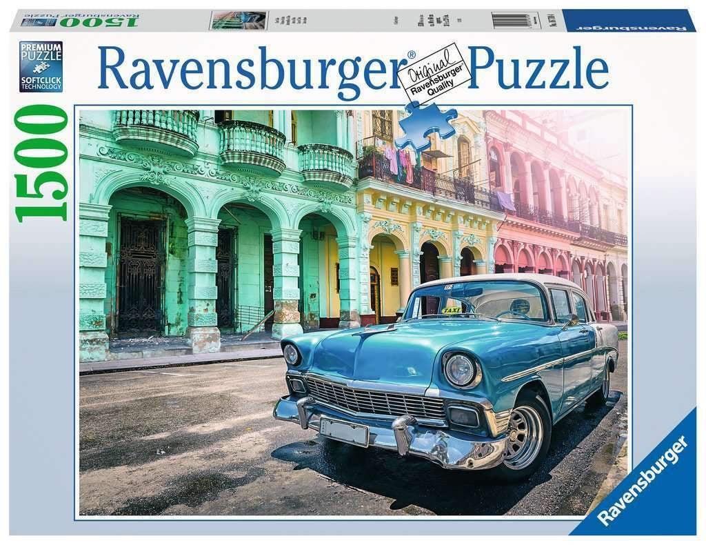 Ravensburger - Cars of Cuba 1500 Piece Jigsaw