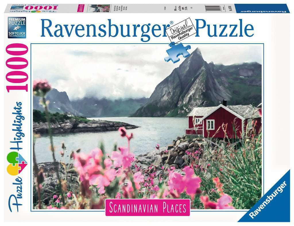 Ravensburger Lofoten Norway Puzzle 1000 Piece Jigsaw