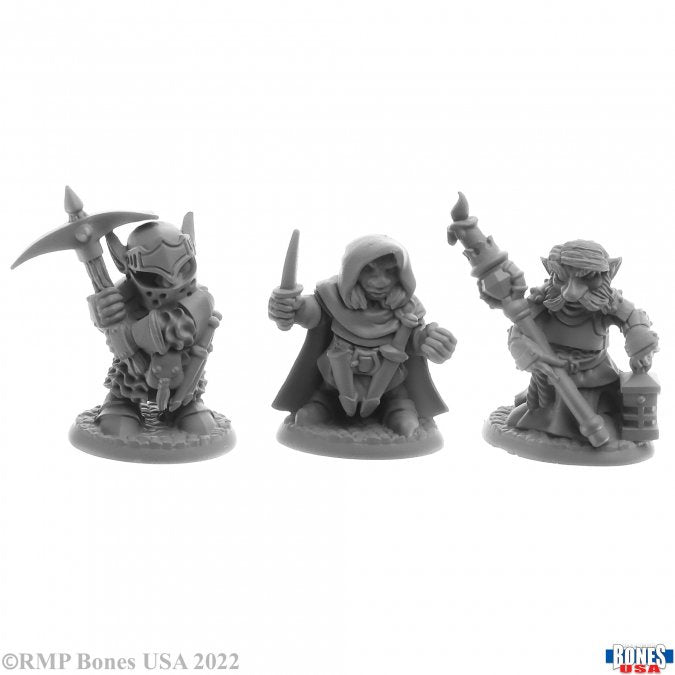 Reaper: Bones USA: Deep Gnome Adventurers (3)
