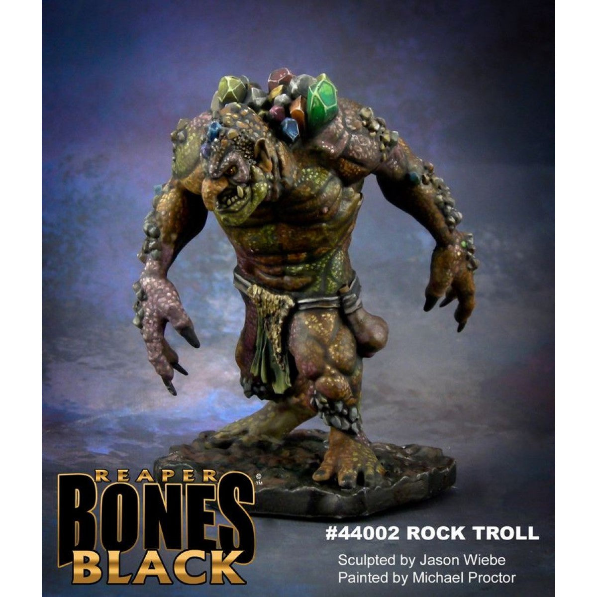 Reaper Bones Rock Troll