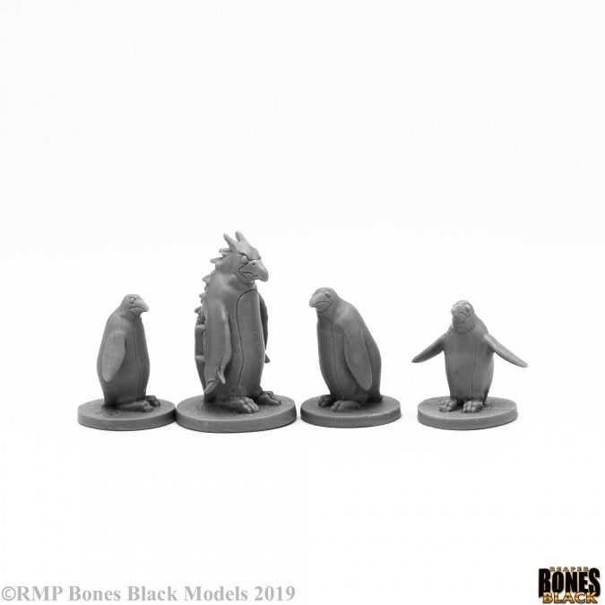 Reaper Bones - Penguin Attack Pack (4)