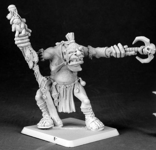 Reaper Bones Dorella Kreeg Ogre Shaman