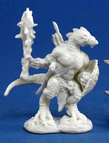 Reaper Bones Lizardman Warrior