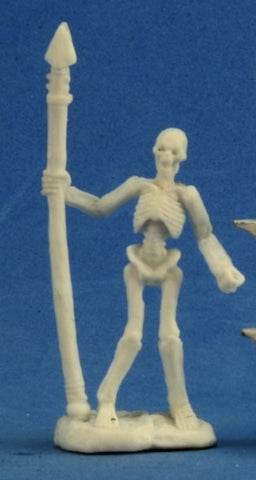 Reaper Bones Skeleton Warrior Spearman - 3