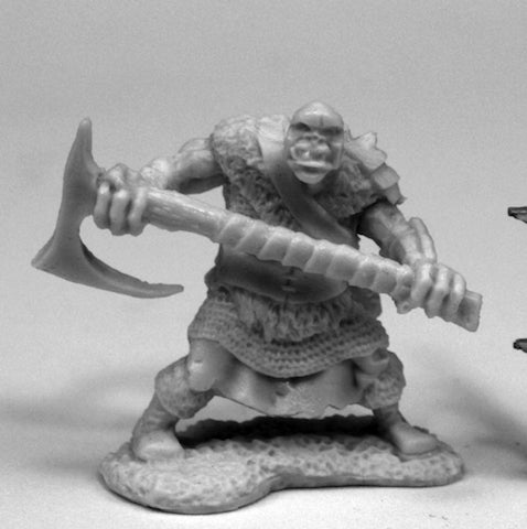 Reaper Bones Orc Chopper - Battle Axe