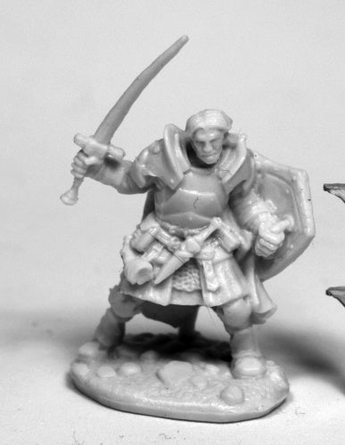 Reaper Bones Rheagar Male Fighter