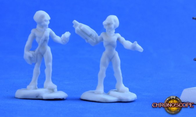 Reaper Bones Gray Alien Leaders