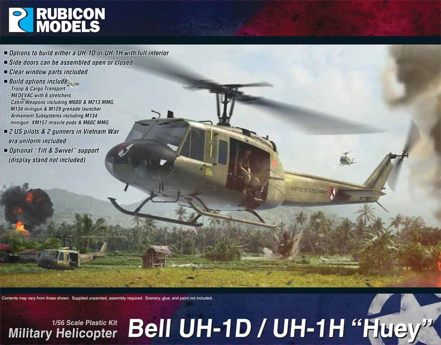 Rubicon Models Bell UH1D / UH1H Huey