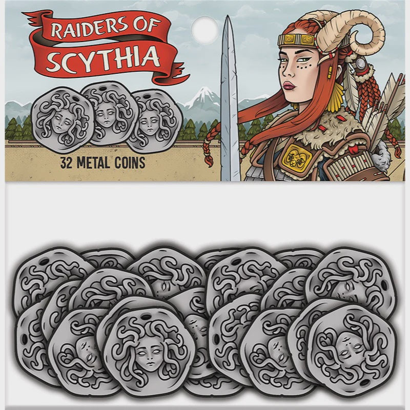 Raiders of Scythia Metal Coin