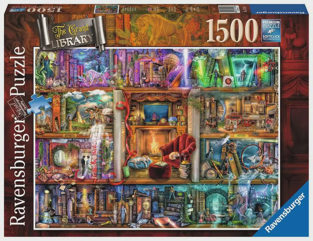 Ravensburger - The Grand Library 1500 Piece Jigsaw