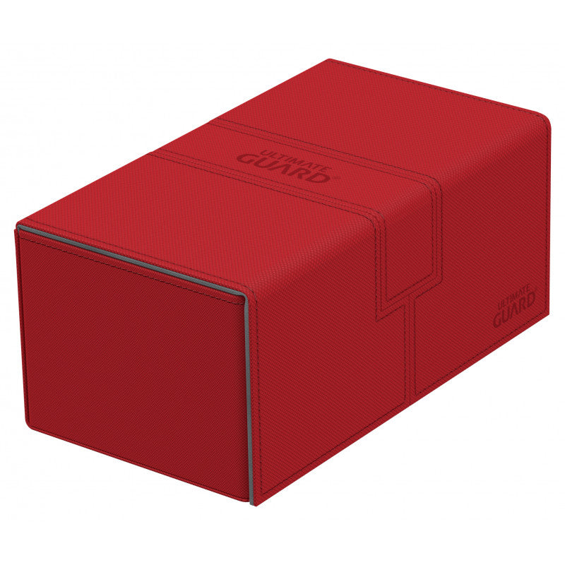 Ultimate Guard Twin Flip N Tray Deck Case 200+ Standard Size Xenoskin Red