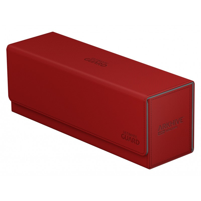Ultimate Guard Arkhive Flip Case 400+ Standard Size Xenoskin Red