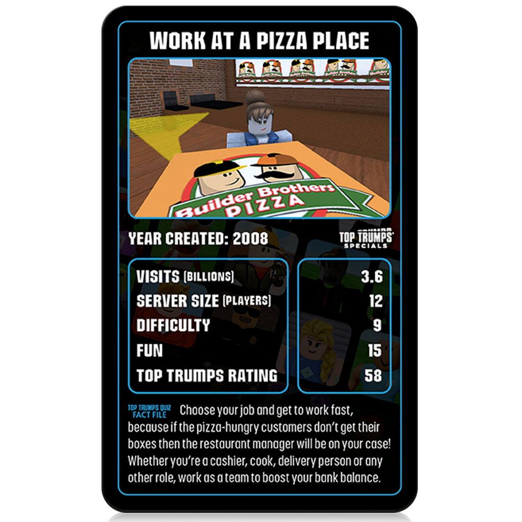Top Trumps The Independant and Unofficial Guide to Roblox