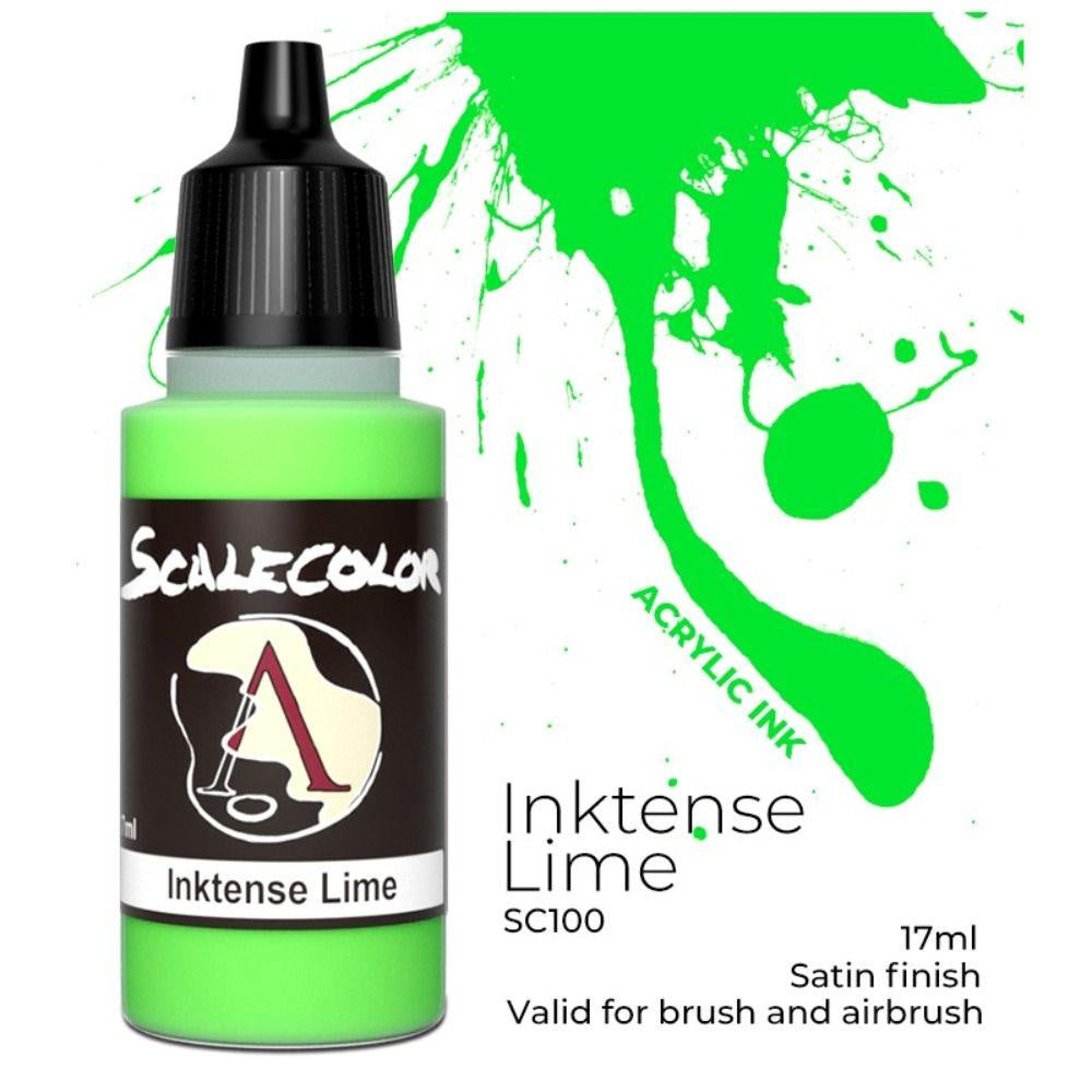 Scale 75 - Scalecolor Inktense Lime (17ml) SC-100 Acrylic Paint