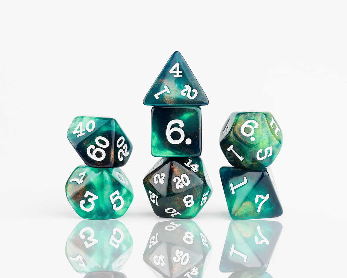 Sirius Dice - Seamoss Dice Set 7