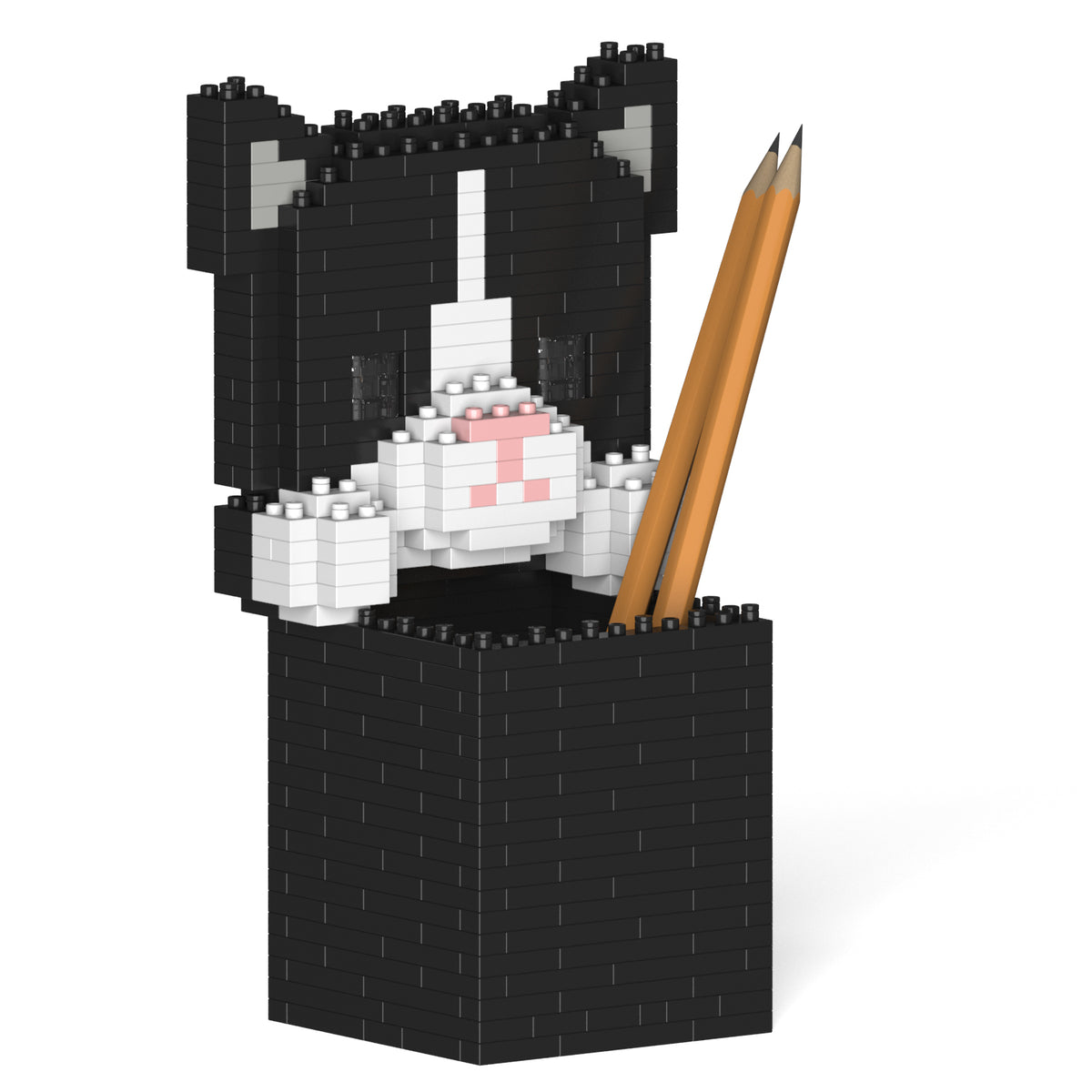 Jekca - Tuxedo Cat Pencil Cup - Small (01S)