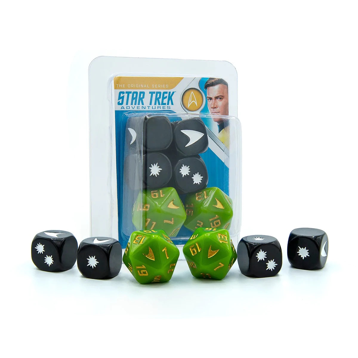 Star Trek Adventures: Kirks Tunic Dice Blister