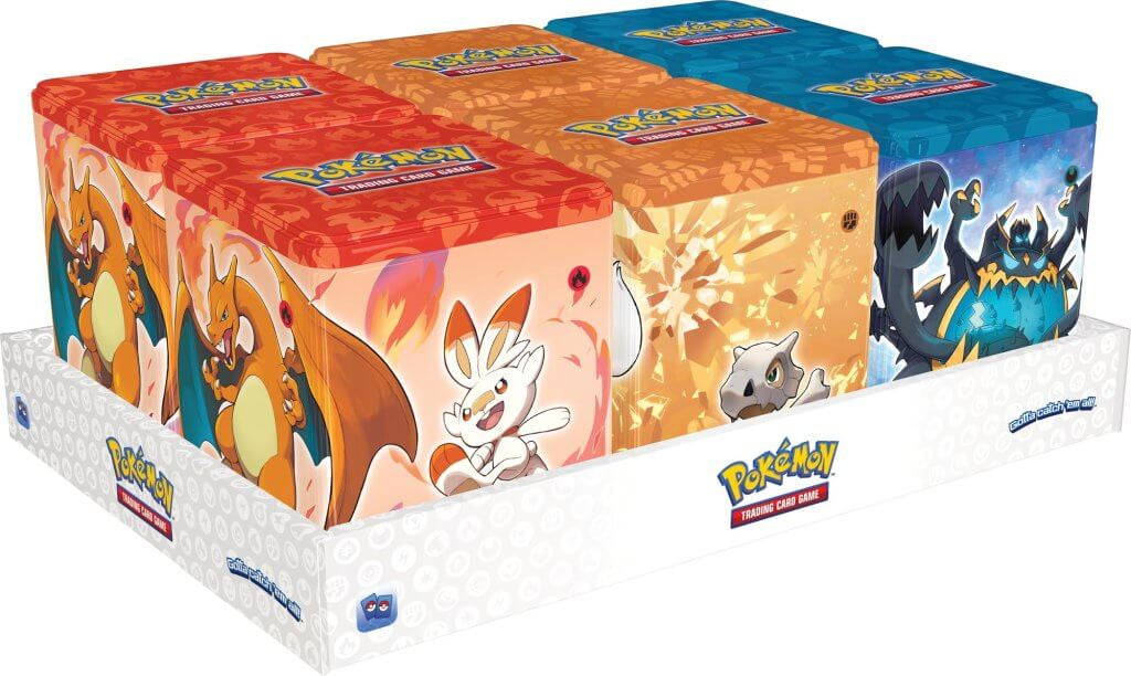 Pokemon TCG Stacking Tin Fighting/Fire/Darkness