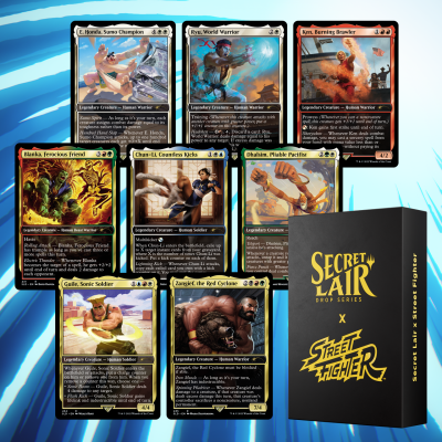 Magic: The Gathering Secret Lair Drop - Secret Lair x Street Fighter