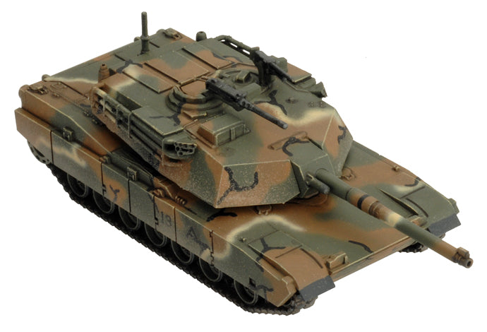 American: M1A1 Abrams Tank Platoon (x5 Plastic)