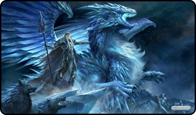Gamermat - The Frost Dragon TCG Sized