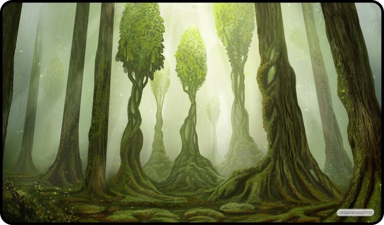 Gamermat - The Magic Forest TCG Sized