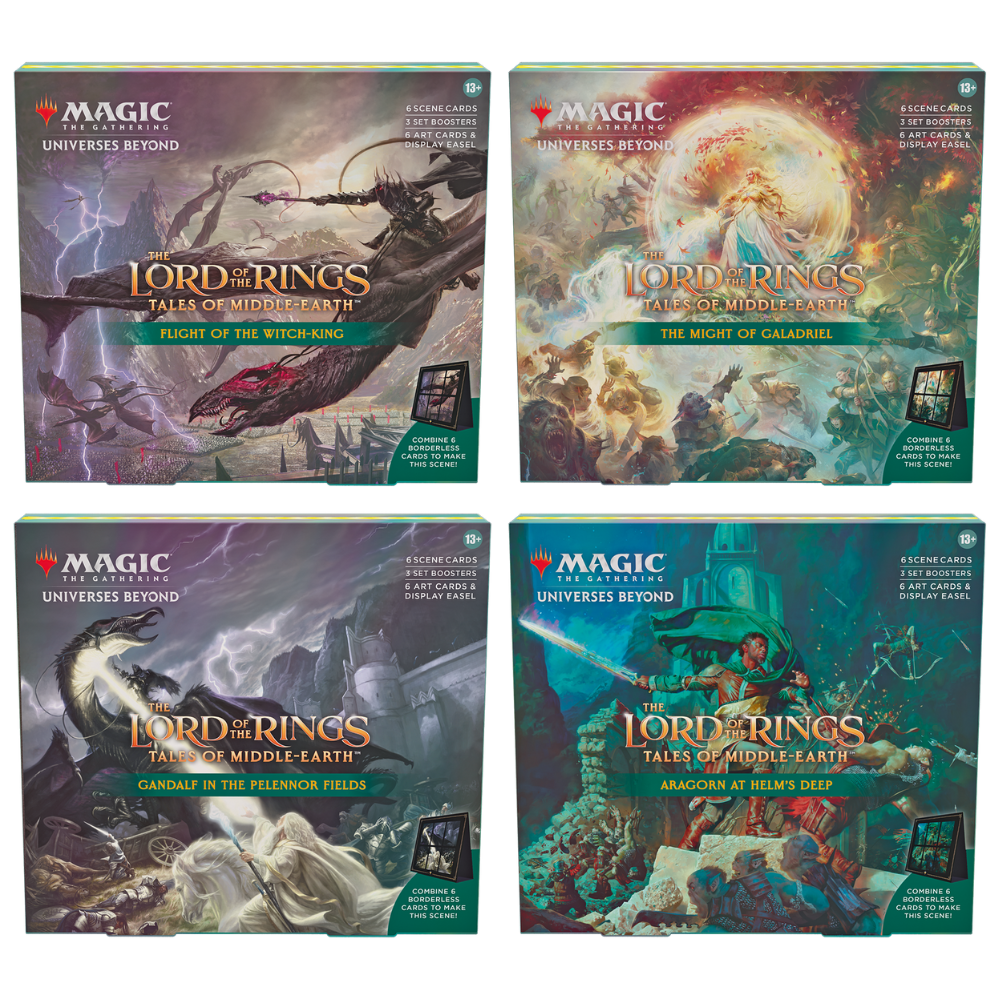 Magic: The Gathering The Lord of the Rings: Tales of Middle-earth Scene Box Combo