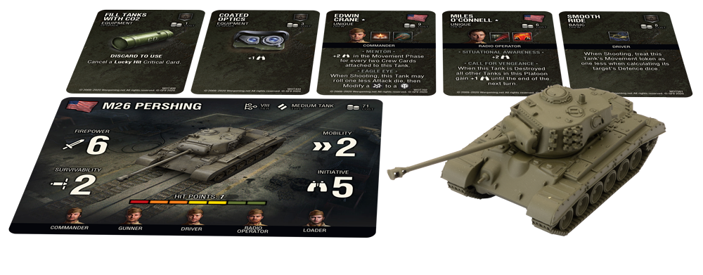 World of Tanks Miniatures Game - M26 Pershing