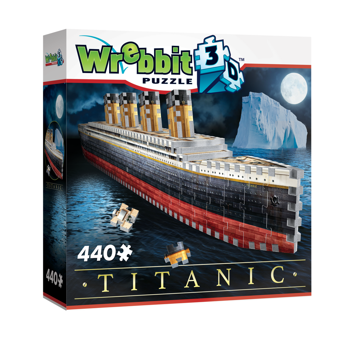 Wrebbit 3D Titanic 400 Piece Puzzle