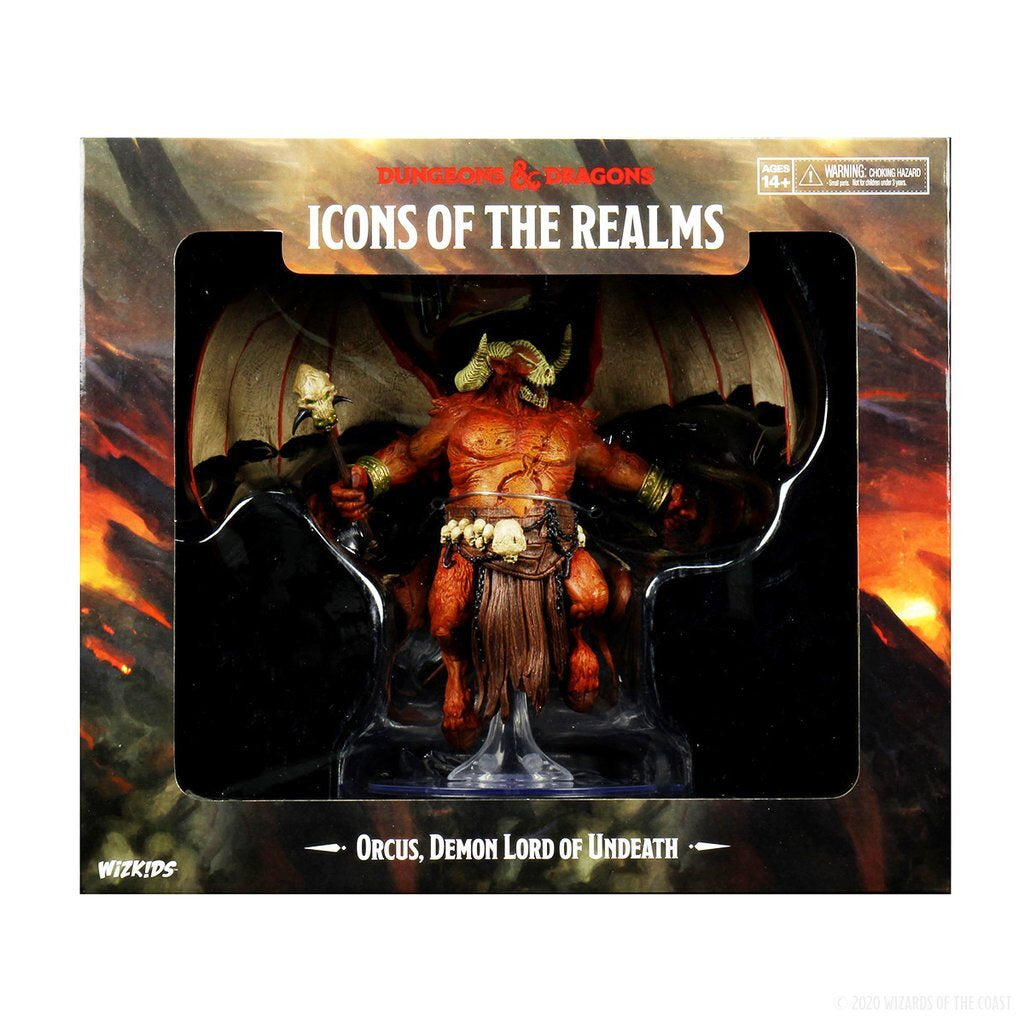 D&amp;D Icons of the Realms Demon Lord Orcus Demon Lord of Undeath Premium Figure