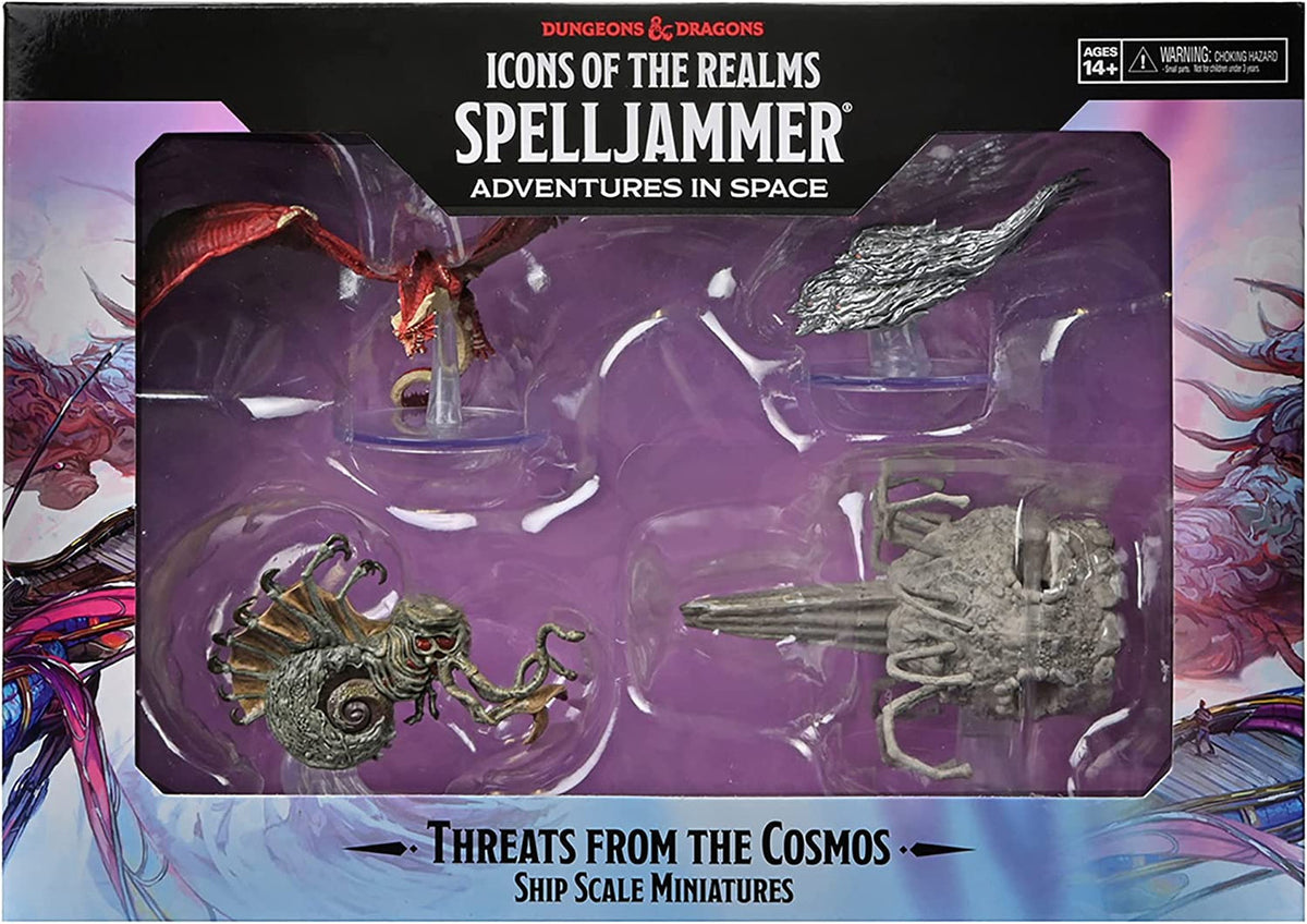 Dungeons &amp; Dragons Icons of the Realms Ship Scale Threats from the Cosmos