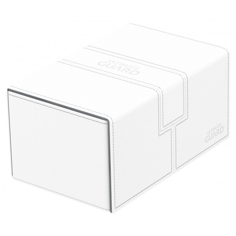 Ultimate Guard Twin Flip N Tray Deck Case 160+ Standard Size Xenoskin White