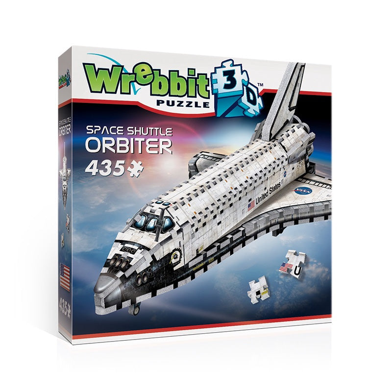 Wrebbit 3D Space Shuttle Orbiter - 435 Piece Jigsaw