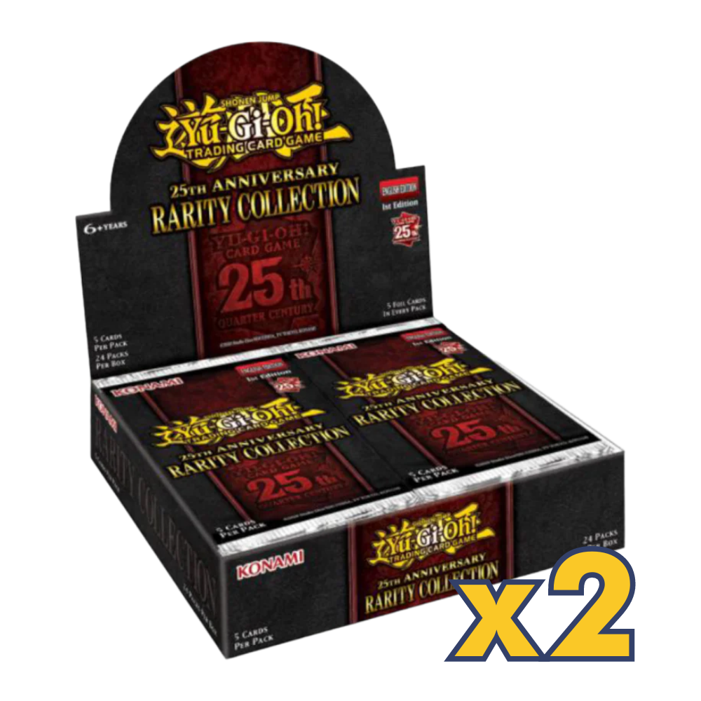 Yu-Gi-Oh! - 25th Anniversary Rarity Collection Booster Double Box Combo
