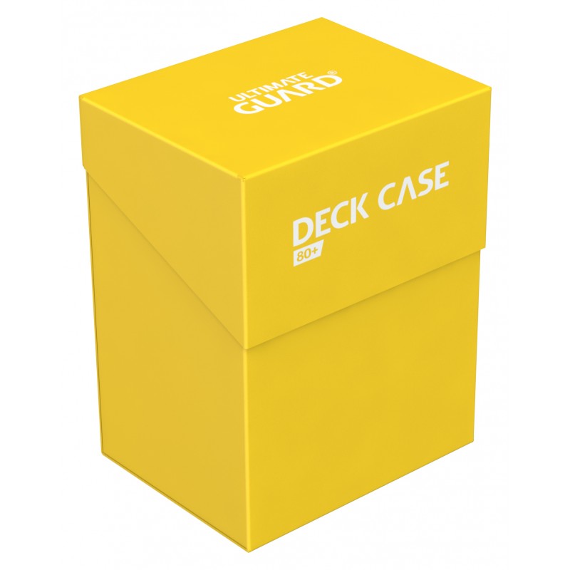 Ultimate Guard Deck Case 80+ Standard Size Yellow