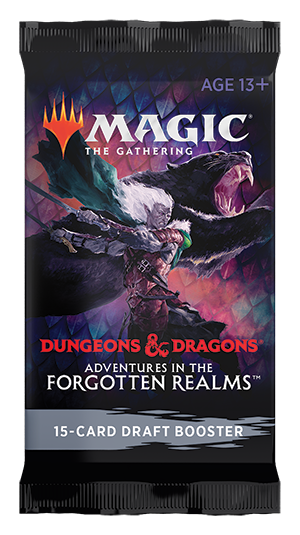 Magic the Gathering D&amp;D: Adventures in the Forgotten Realms Draft Booster