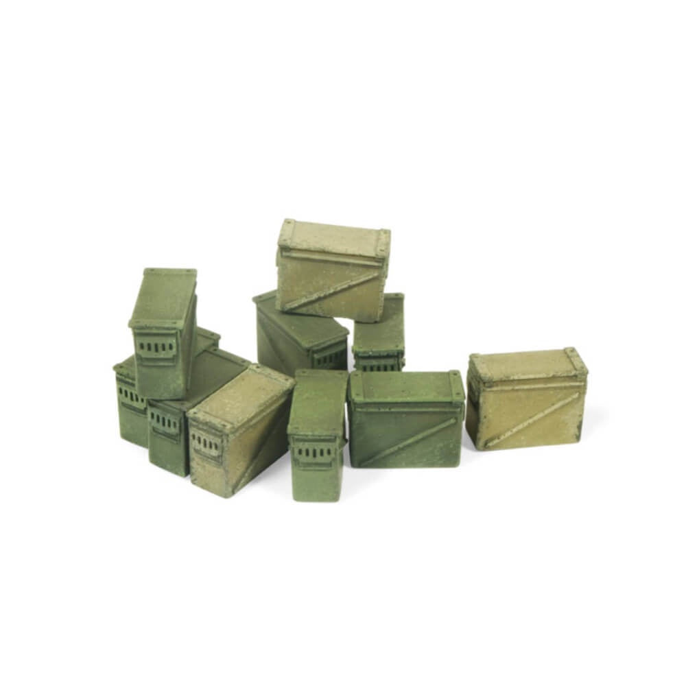 Vallejo Scenic Accessories Large Ammo Boxes 12&amp;7mm