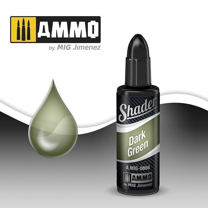 Ammo By MIG Shader Dark Green 10ml