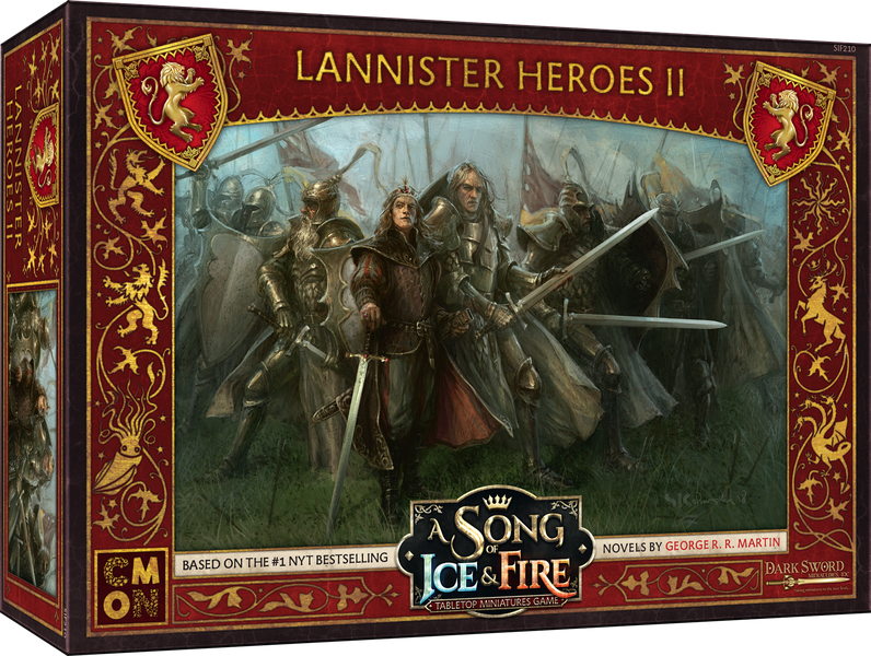 A Song of Fire and Ice Lannister Heroes Box 2