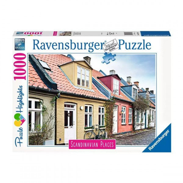 Ravensburger Aarhus Denmark Puzzle 1000 Piece Jigsaw
