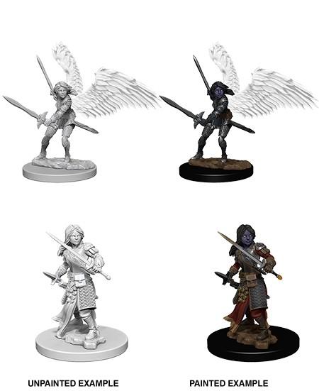 Dungeons and Dragons - Nolzurs Marvelous Unpainted Minis Aasimar Female Wizard - Good Games